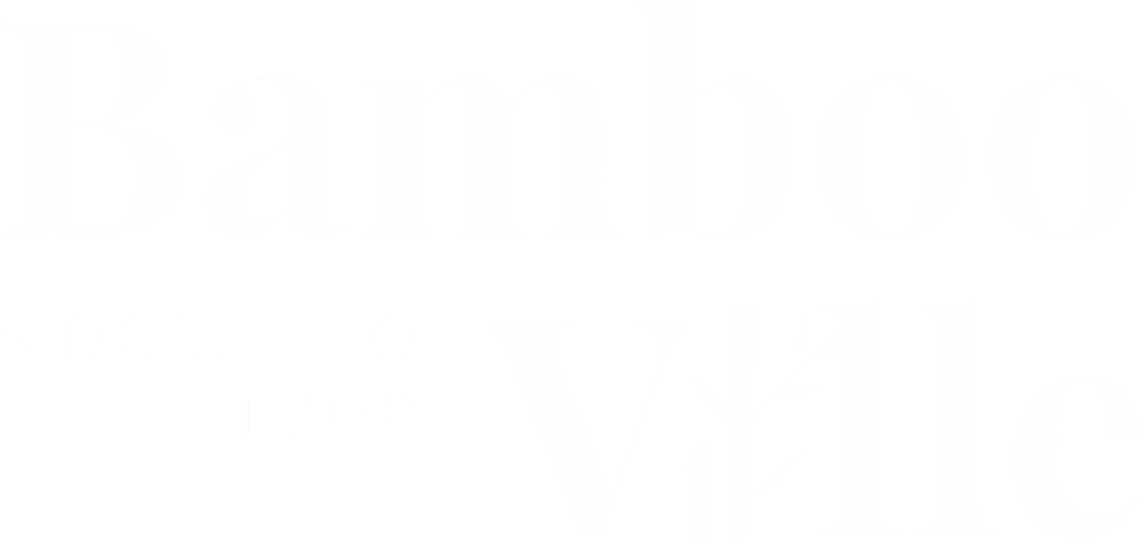 Logo Resmi Bamboo Ville