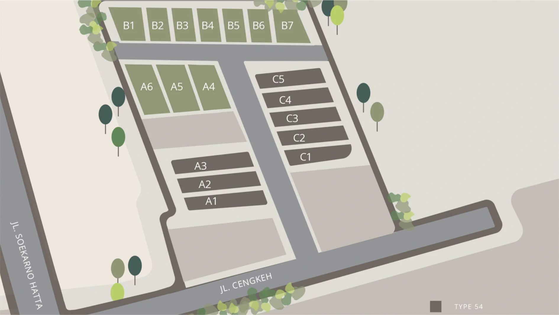 Masterplan Kawasan Terpadu Bamboo Ville Pekanbaru